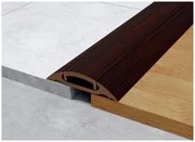 Профиль стыкоперекрывающий 42х5,5х900 мм. с монтажным каналом, каштан ИДЕАЛ
