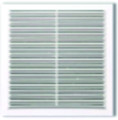 Купить Решетка вентиляционная неразъемная с москитной сеткой 150х150 мм., Э1515Н недорого Решетка вентиляционная неразъемная с москитной сеткой 150х150 мм., Э1515Н