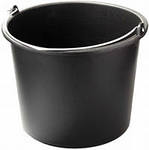 Ведро строительное 12л круглое пластмассовое