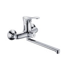 Смеситель для ванны "РМС", цинк, ручка шар., d=35мм, длин.излив, SL86-006E