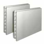 Плита гипсовая пазогребневая 667х500х80 мм. пустотелая