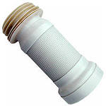 Слив для унитаза гофрированный армированный