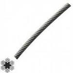 Трос стальной круглопрядный 8,0 мм.