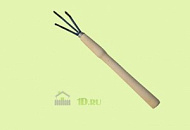 Купить Рыхлитель Р-3-1, деревянная рукоятка 3-зубый недорого Рыхлитель Р-3-1, деревянная рукоятка 3-зубый