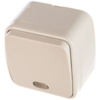 Выключатель 1-кл. ОП "СОЮЗ" Электра" 10А белый