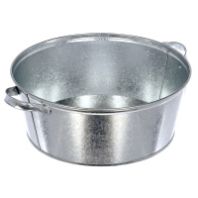 Таз оцинкованный круглый 13 л.