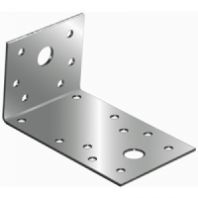 Уголок крепежный оцинк. 50х130х65х2,0 мм. KUAS-65