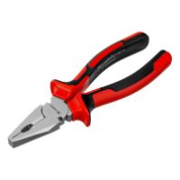 Плоскогубцы 180 мм  "MATRIX" NICKEL никел., двухкомпонентные рукоятки