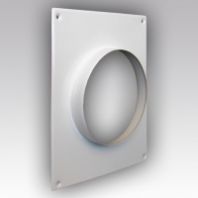 Накладка торцевая круглая ф125, 170х170 мм., 125НКП