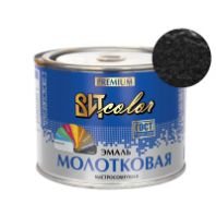 Эмаль молотковая Черная 0,4 кг. "ВИТ color"