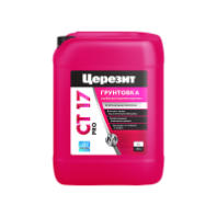 Грунтовка "Церезит" СТ 17/5 PRO для внутренних и наружних работ 5 л. морозостойкая 