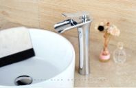 Смеситель для раковины "Омега" ,цинк, ручка крест., 3306-1