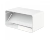 Купить Соединитель канала прямоугольный 60х204 с обратным клапоном недорого Соединитель канала прямоугольный 60х204 с обратным клапоном