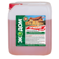 Огнебиозащита 1 группа 5 кг. "ЭКОДОМ ОГНЕБИО ПРОФ"