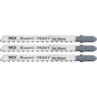 Набор пилок для электролобзика по дереву T101B "MATRIX" Professional (упаковка 3 шт)