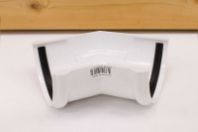 Угол желоба "ТН ПВХ" белый 135