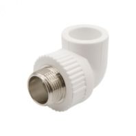 Купить Уголок комбинированный PP-R 25х3/4'' штуцер недорого Уголок комбинированный PP-R 25х3/4'' штуцер