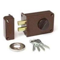 Замок накладной "Зенит" ЗН 1-3 медь