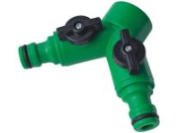 Распределитель 2-х канальный "in Work", пластик