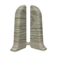 Заглушка ПВХ 55 мм "Идеал" пара №210 Дуб пепельный