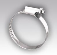 Хомут стальной червячный 110-130