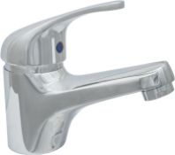 Смеситель для раковины "Центр Сантехники", цинк, ручка шар., кор. излив, ЦС-СМ 27/3ш