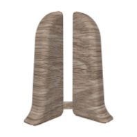 Заглушка ПВХ 55 мм "Идеал" пара №208 Дуб мокко