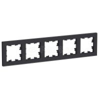 Рамка 5-м "ATLAS DESIGN" Карбон, SchE ATN0001005