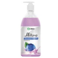 Купить Мыло жидкое 1л "GRASS" Milana, Черника в йогурте недорого Мыло жидкое 1л "GRASS" Milana, Черника в йогурте