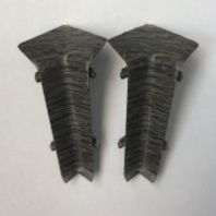 Угол внутренний ПВХ 80 мм "ROYCE" №313 Дуб элинга