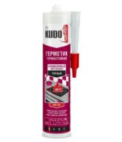Герметик силикатный высокотемпературный "KUDO", черный 280мл.