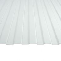 Профнастил С8 1200(1150)х1700 мм. белый RAL9003 RETAIL