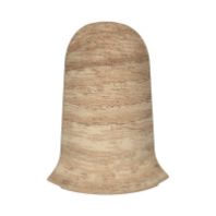 Угол наружный ПВХ 55 мм "Идеал" №201 Дуб