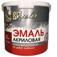 Эмаль акриловая "ВИТ Color" п/г RAL 6029 зеленая 3,5 кг