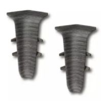 Угол внутренний ПВХ 70 мм "Деконика" №001 Белый