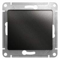 Выключатель в рамку 1-кл. "Glossa" 10А Антрацит, GSL000711 (20)