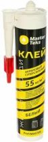 Клей монтажный акриловый белый "MasterTeks" PM Суперсильный, картридж 469гр.