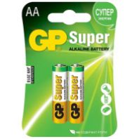 Элемент питания тип AA "GP" солевой, 2 шт. на блистере (15G R6/316)