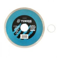 Диск алмазный отрезной 115 мм. сплошной, влажная резка "TUNDRA" basic
