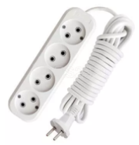 Удлинитель б/з 4х7м ПВС 2х1 АБС-пл. "У", Е-204