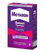 Купить Клей обойный "Метилан" Винил Премиум с индикатором 500 г. недорого Клей обойный "Метилан" Винил Премиум с индикатором 500 г.
