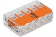 Соединительная клемма 5-ти проводная 0,08-2,5 (221-415), упаковка 6 шт.