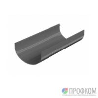 Желоб водосточный "ТН ОПТИМА" серый 3 м.
