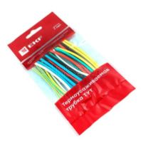 Термоусаживаемая трубка ТУТ 4/2 набор (7 цветов по 3 шт. 100мм)