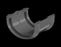 Соединитель желоба "ТН ОПТИМА" серый