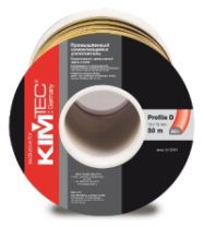 Уплотнитель D-профиль 10х12 мм. черный 50 м.