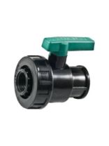 Кран шаровый ПЭ 3/4 гайка-гайка