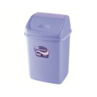 Контейнер для мусора с подвижной крышкой 10л "ФАНТАЗИЯ"