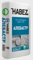 Гипс "Хабез" Алебастр строительный 25 кг.