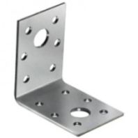 Уголок крепежный оцинк. 50х50х35х2,0 мм. KU-50